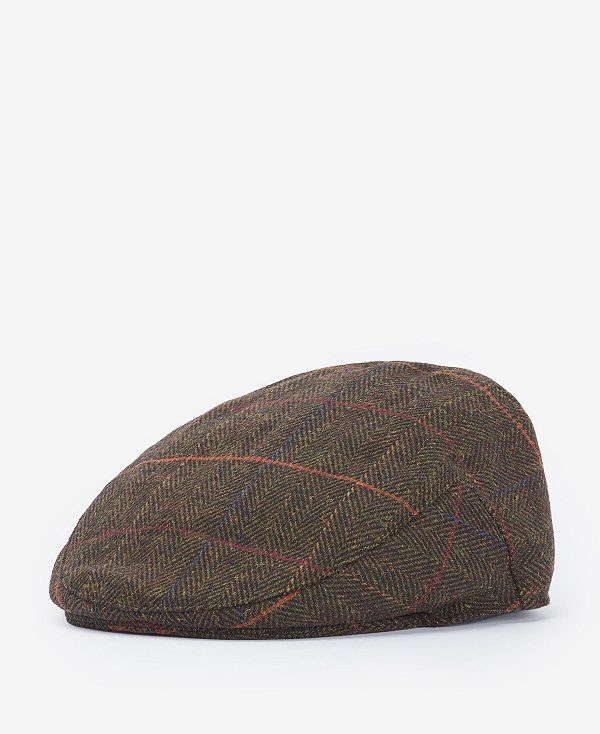 Barbour Wilkin Flat Cap Mørkeblå | BABO89020