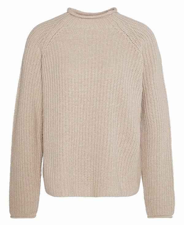 Barbour Willows High-neck Jumper Beige | BABO89726