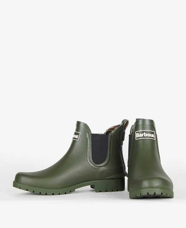 Barbour Wilton Wellingtons Olivengrøn | BABO89926