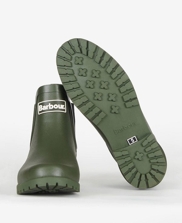 Barbour Wilton Wellingtons Olivengrøn | BABO89926