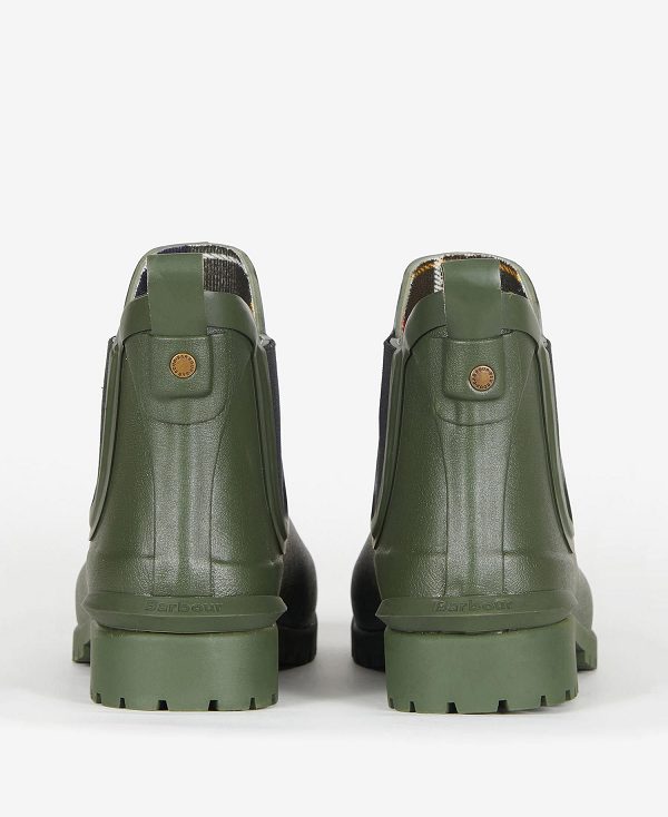 Barbour Wilton Wellingtons Olivengrøn | BABO89926