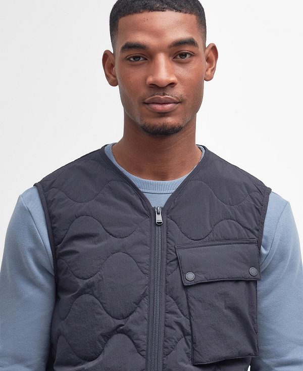 Barbour Wincham Gilet Mørkeblå | BABO87564