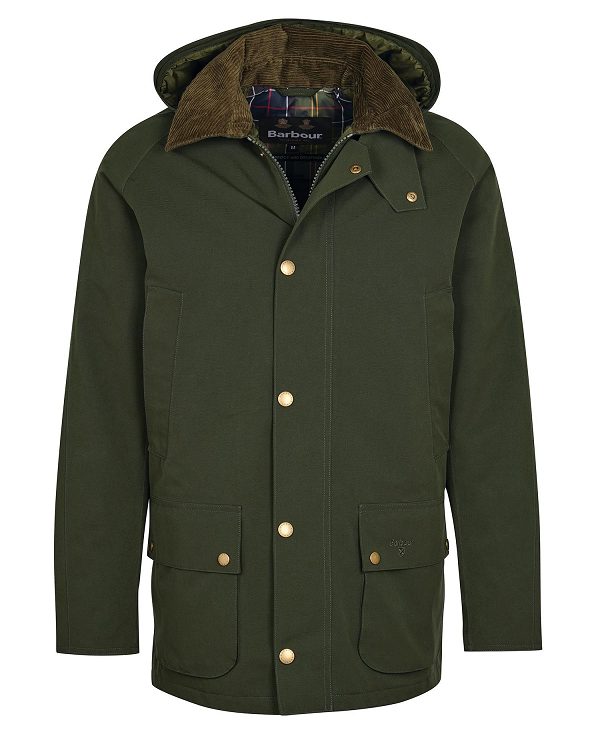 Barbour Winter Ashby Waterproof Jacket Olivengrøn | BABO87411