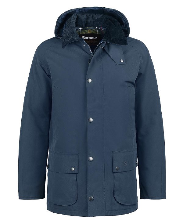 Barbour Winter Ashby Waterproof Jacket Sort | BABO87412