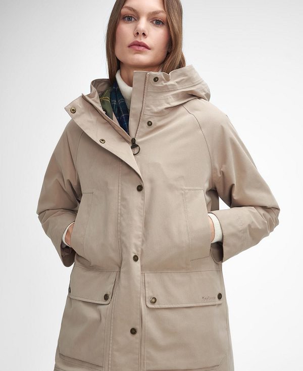 Barbour Winter Beadnell Jacket Brune | BABO89395