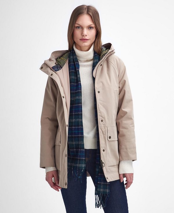 Barbour Winter Beadnell Jacket Brune | BABO89395