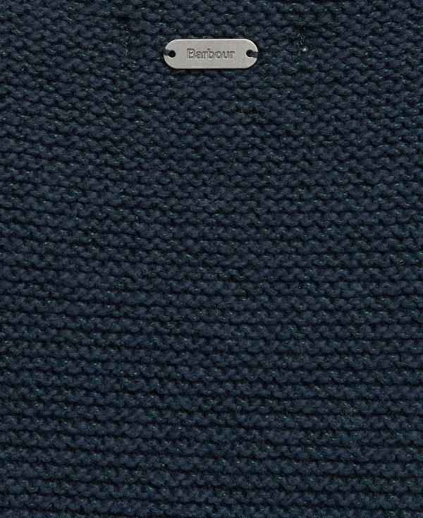 Barbour Winter Mariner Crew Neck Jumper Mørkeblå | BABO89661