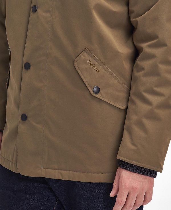 Barbour Winter Spoonbill Waterproof Jacket Brune | BABO87418