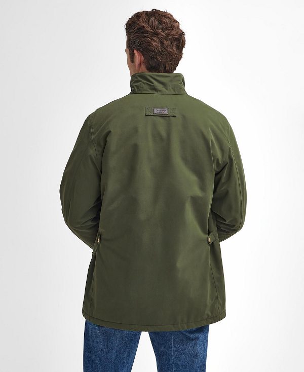 Barbour Winter Spoonbill Waterproof Jacket Olivengrøn | BABO87419