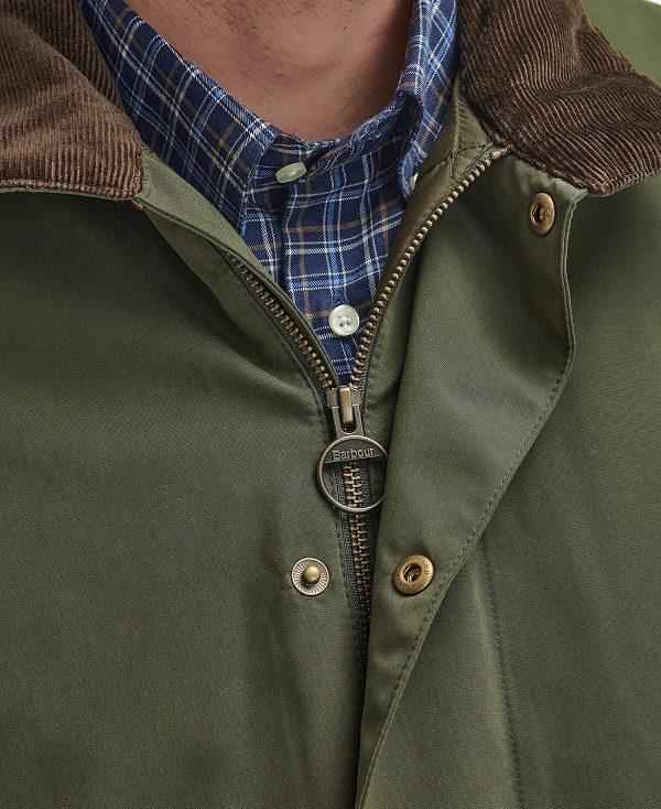 Barbour Winter Spoonbill Waterproof Jacket Olivengrøn | BABO87419