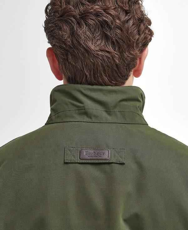 Barbour Winter Spoonbill Waterproof Jacket Olivengrøn | BABO87419