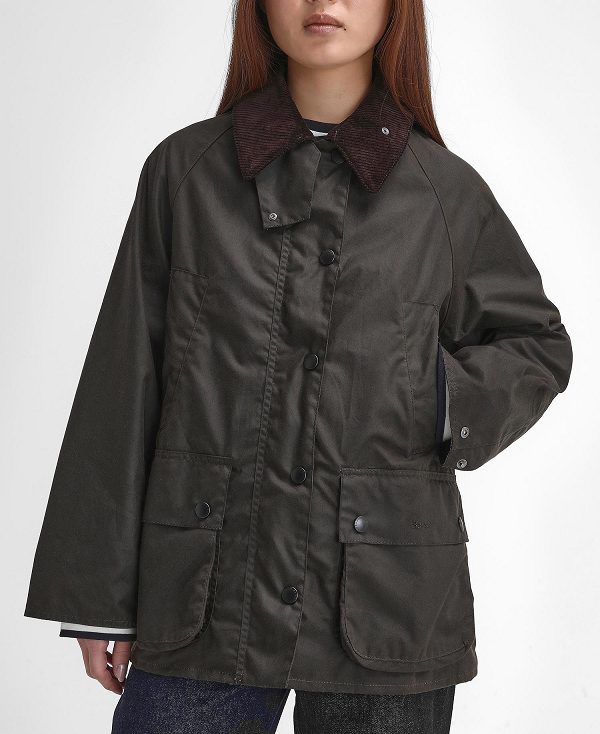 Barbour Women'S Bedale Waxed Jacket Sort | BABO89225