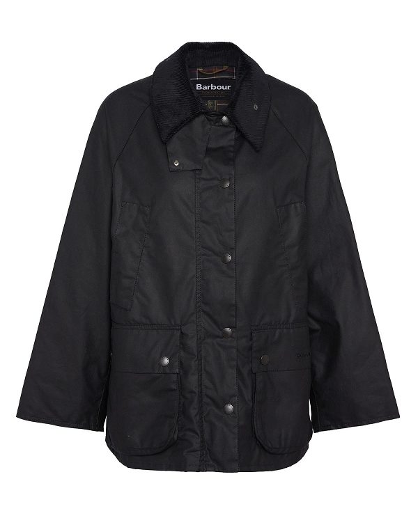 Barbour Women'S Bedale Waxed Jacket Sort | BABO89226