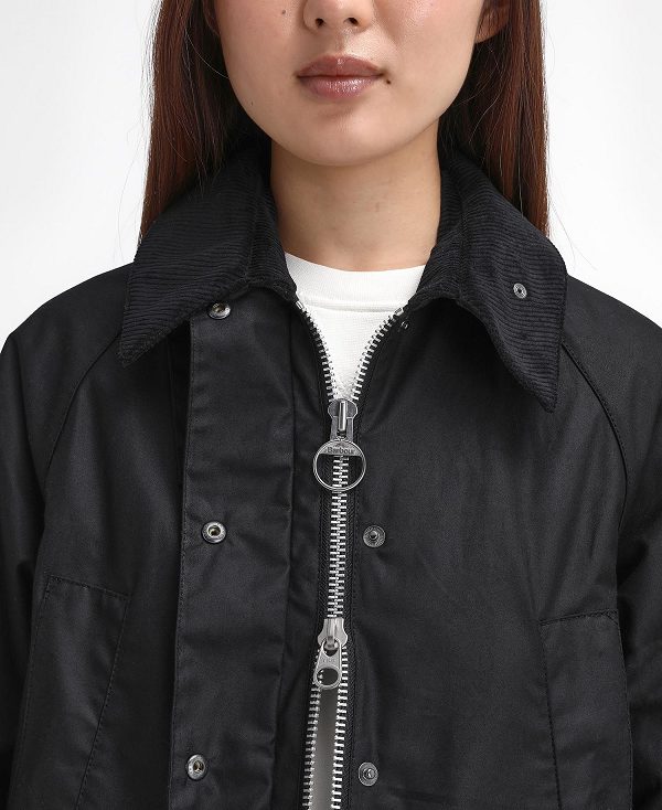 Barbour Women'S Bedale Waxed Jacket Sort | BABO89226