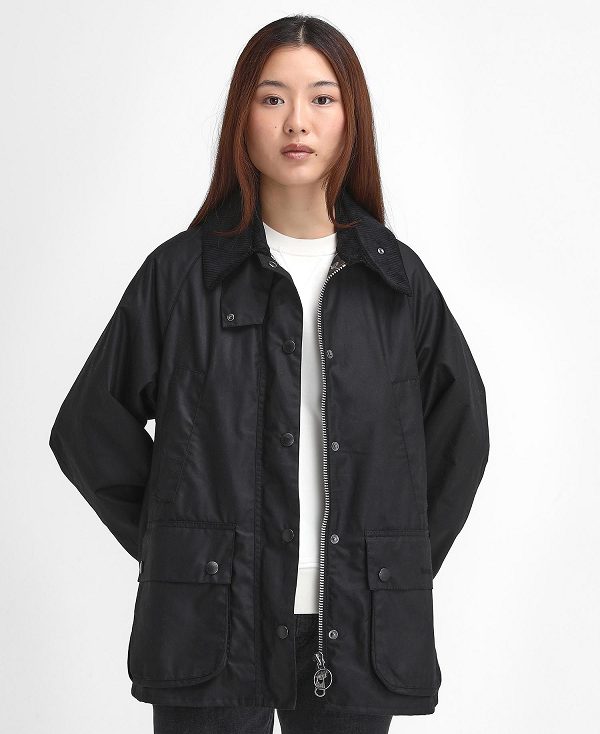 Barbour Women'S Bedale Waxed Jacket Sort | BABO89226