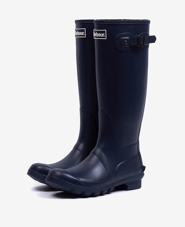 Barbour Women'S Bede Wellington Boots Mørkeblå | BABO89919