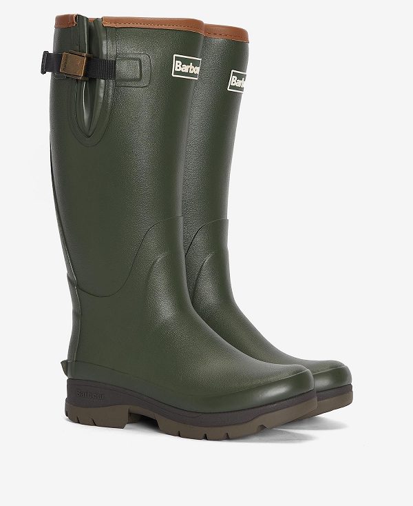 Barbour Women'S Tempest Wellington Boots Olivengrøn | BABO89925