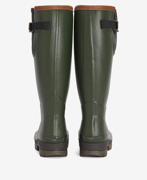 Barbour Women'S Tempest Wellington Boots Olivengrøn | BABO89925