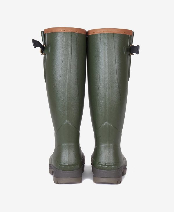 Barbour Women'S Tempest Wellington Boots Olivengrøn | BABO89925