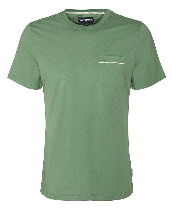 Barbour Woodchurch T-shirt Grøn | BABO88362