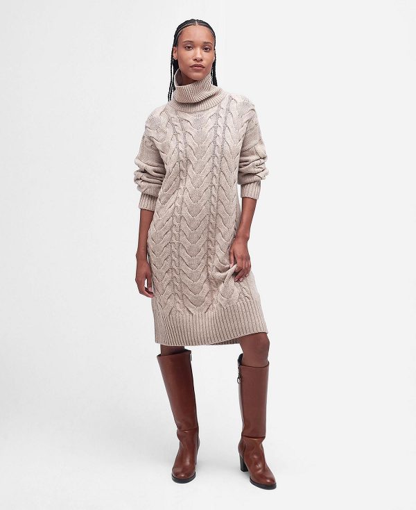 Barbour Woodlane Jumper Dress Grå | BABO89585