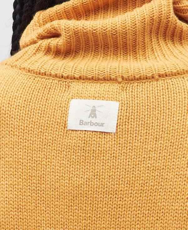 Barbour Woodlane Knitted Jumper Guld | BABO89669