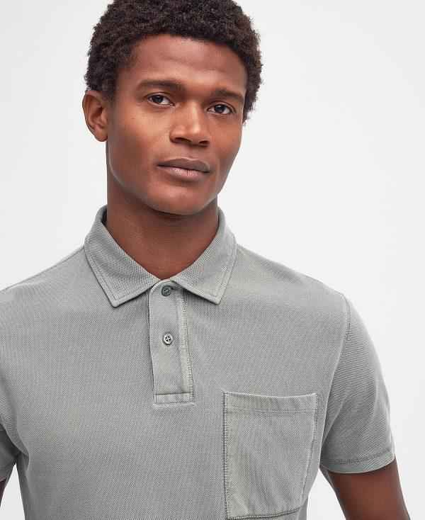 Barbour Worsley Pocket Polo Shirt Grøn | BABO88122