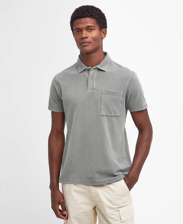 Barbour Worsley Pocket Polo Shirt Grøn | BABO88122