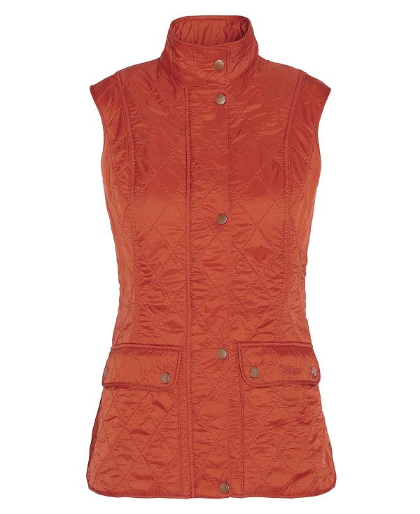 Barbour Wray Gilet Rød | BABO89459