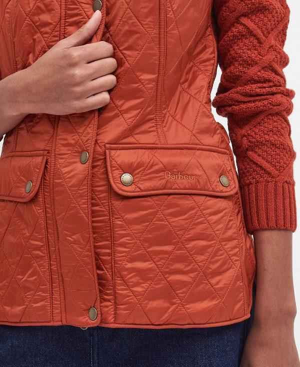 Barbour Wray Gilet Rød | BABO89459