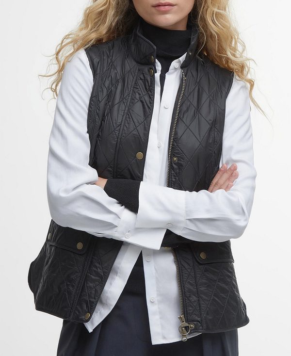 Barbour Wray Gilet Sort | BABO89458