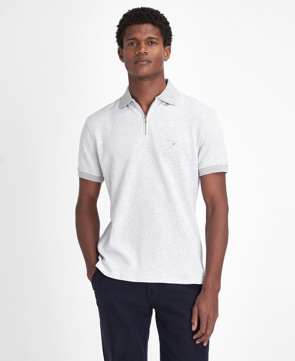 Barbour Wynch Short-sleeved Polo Shirt Grå | BABO88235