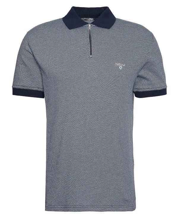 Barbour Wynch Short-sleeved Polo Shirt Mørkeblå | BABO88248